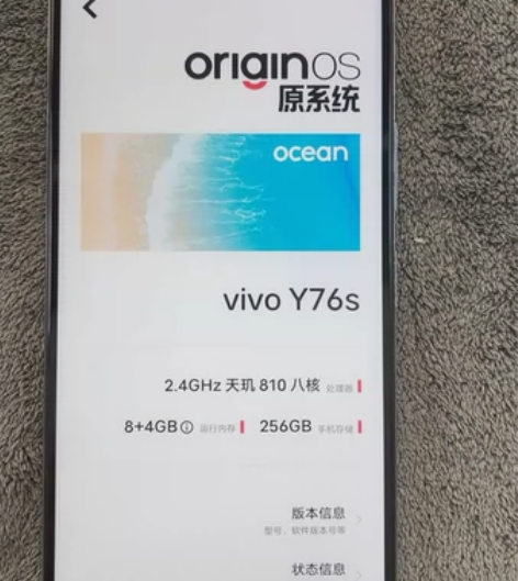 vivo Y76S高配8256G纯原无拆无...