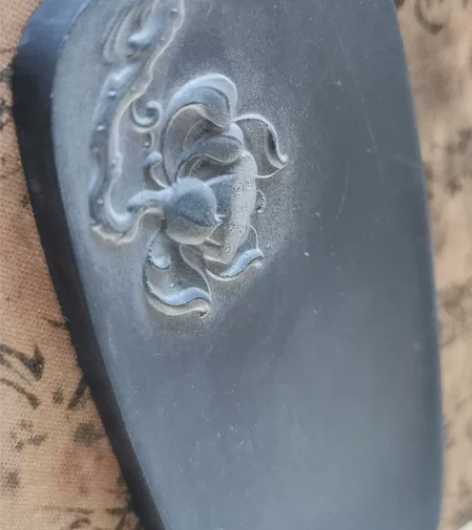 精品歙砚《莲花池》 材质：歙砚龙潭坑   ...