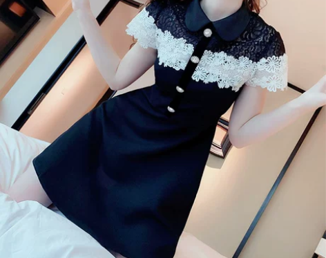 芙娜妮可盐可甜连衣裙~ Ps:拍下不退不换...