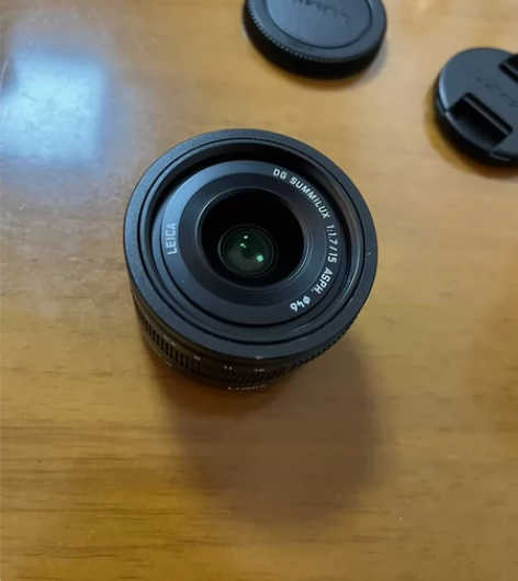 m43松徕15 1.7镜头 闲置中,箱说全...