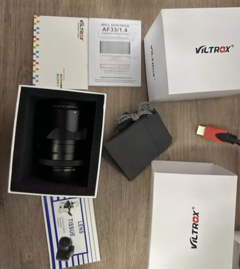 慢出99崭新唯卓仕33mm f1.4镜头 ...