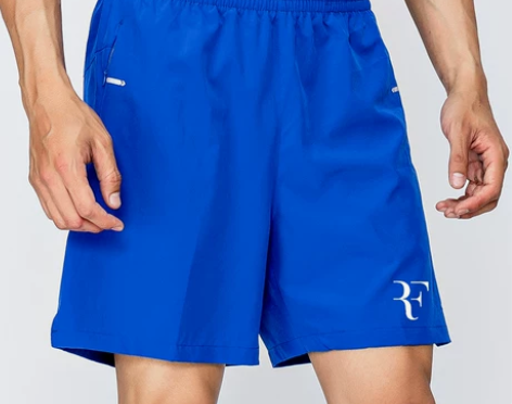 夏季新款费德勒网球短裤男士休闲运动速干透气...