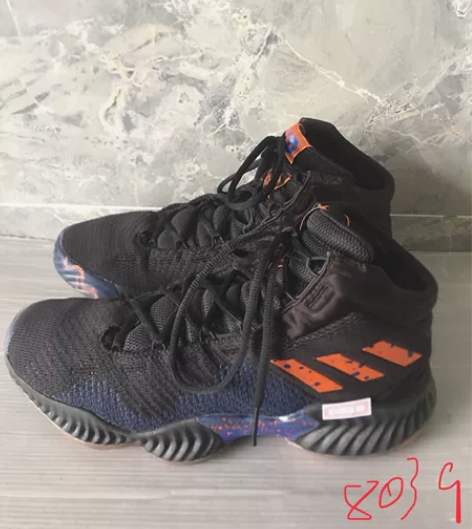 二手正品阿迪42.5码高帮透气休闲运动鞋 ...