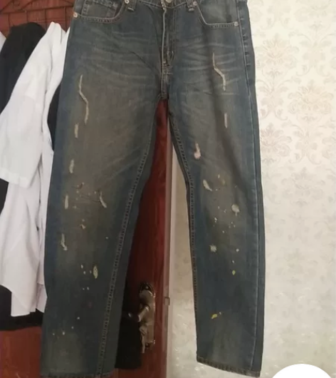 喷墨牛仔裤30码 感兴趣的话点“我想要”和...