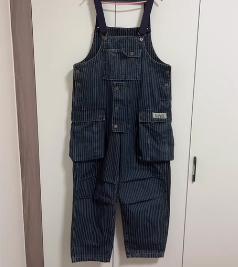 出 蓝布屋 吊带裤 仅试穿 吊牌已拆#背带...