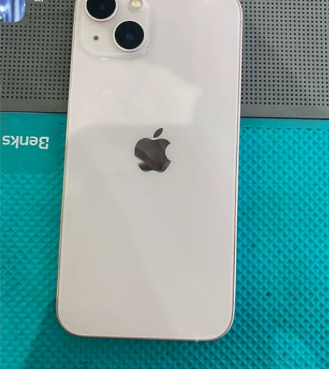 苹果13国行128G粉色，双卡5G，成色靓...