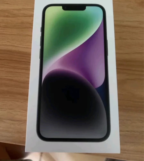 apple苹果14 黑色128全新未拆封,...