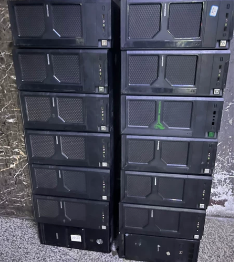 办公电脑主机 CPU 640四核 主板七彩...