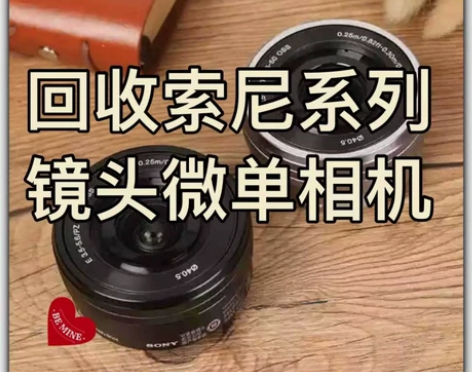 求购回收索尼微单相机镜头A7R3a A7...