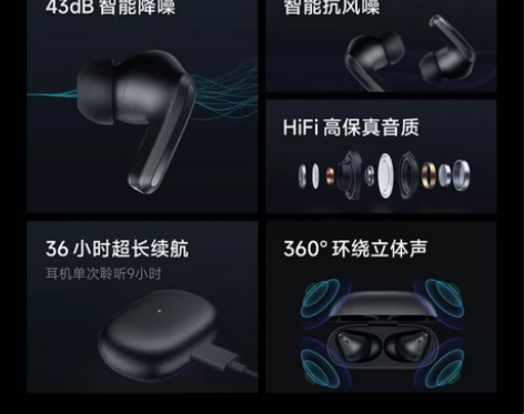 小米 Redmi Buds4 Pro真无线...