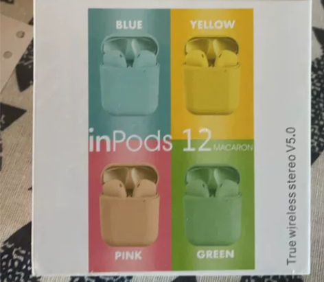 马卡龙 蓝牙耳机 无线蓝牙耳机 in po...