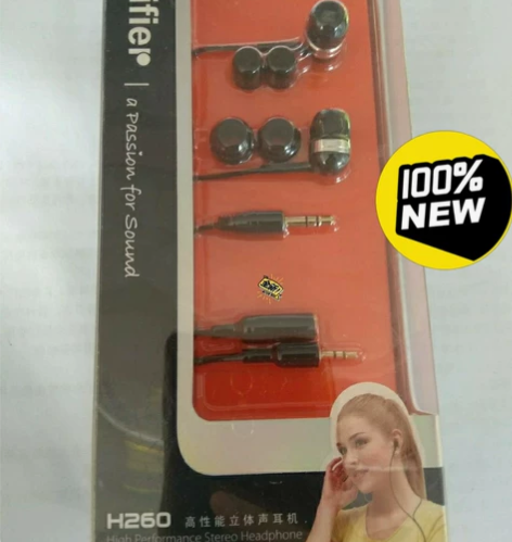 漫步者h260耳机，全新未拆正品。经典耳机...