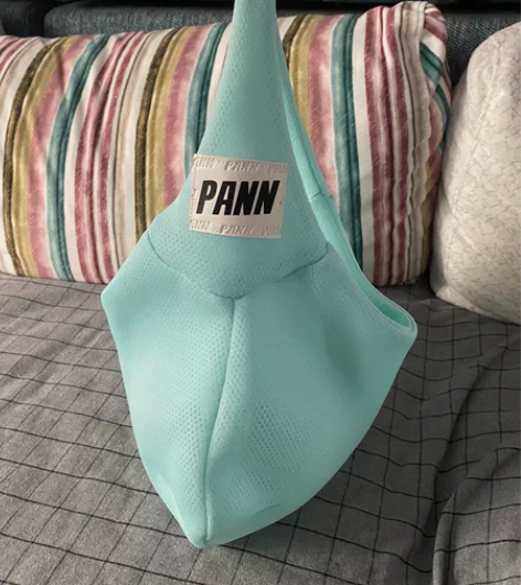 pann腋下包薄荷绿蓝小号 买来没背过 一...