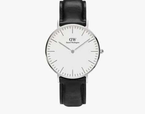 正品DW手表表盘36mm；表带有略微折痕，...