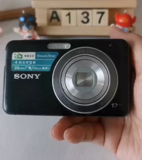 索尼DSC-W310 黑色 功能正常 12...