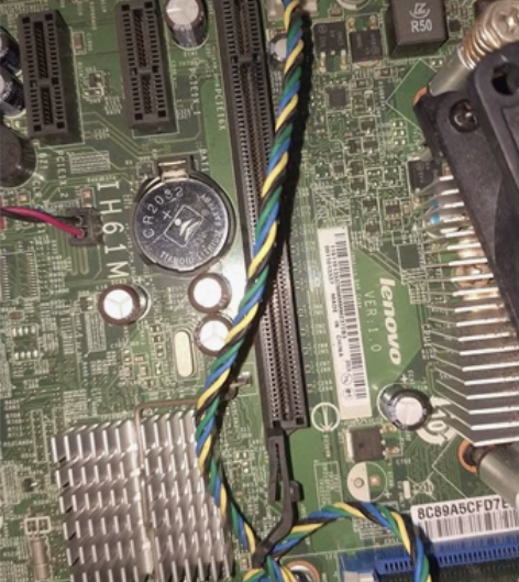 联想H61主板，1.0版本，支持2代cpu...