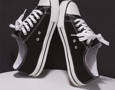 帆布鞋 帆布鞋男春秋新款韩版潮流原宿复古男...