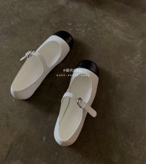 韩代Chic 春款新款单鞋 Marys r...