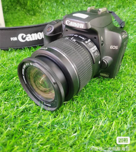 佳能1000D。新闻专业学生练手入门级单反...