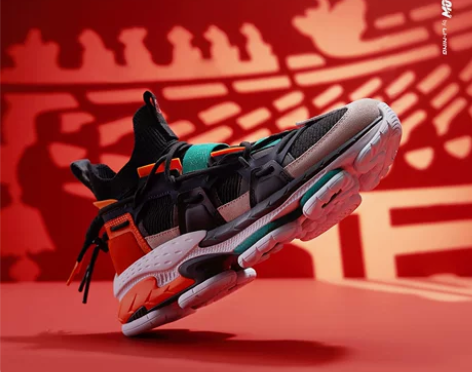 李宁休闲鞋男鞋溯系列飞檐斗拱休闲鞋秋冬新品...