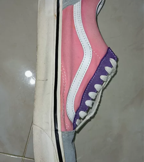 VANS蓝紫粉配色 放家落了灰但是颜色还是...