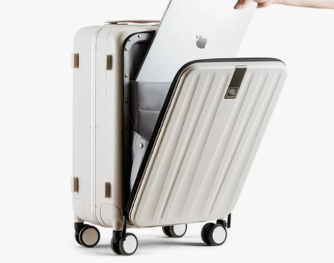 【狂欢价】汉客20寸侧开铝框登机行李箱女小...
