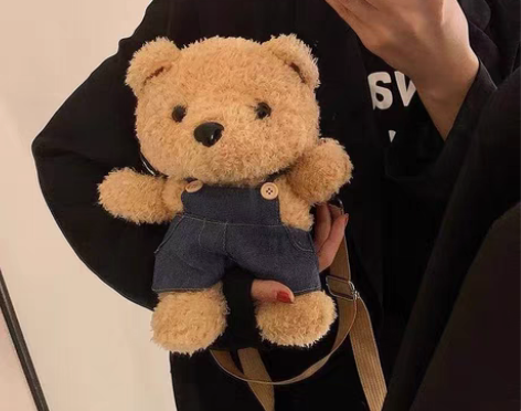 包邮可爱小熊包包19.8 小熊软糖 日常装...