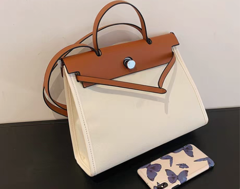 转卖帆布包包大容量女新款潮时尚手提铂金凯莉...