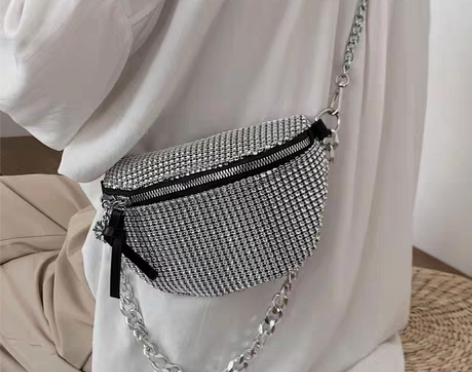 转卖包包女包2020新款潮网红时尚链条斜挎...