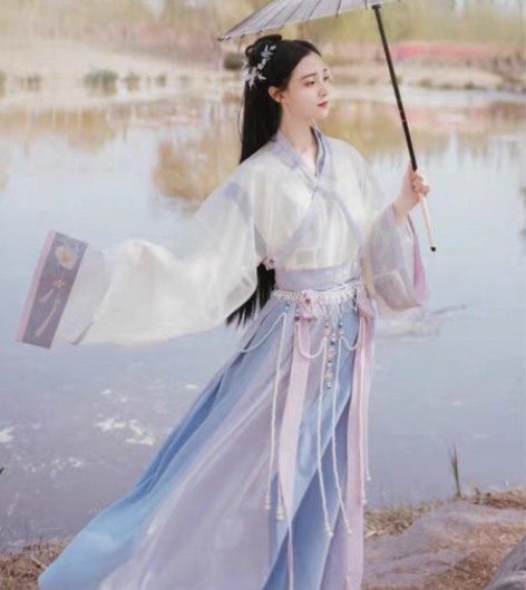 包邮【科幻】流烟昔泠长相依魏晋汉服 s码全...