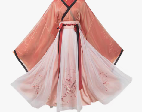 转卖汉尚华莲如音姬改良汉服女装魏晋风交领齐...