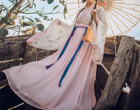 转卖华姿仪赏 飞絮 原创设计汉服女装魏晋风...