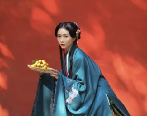 转卖兰若庭 汉服 乘黄 明制 披风 颜色分...