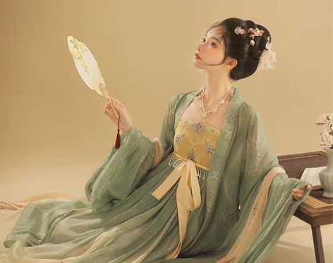 转卖【礼遇价】桔屿正品原创汉服女诃子裙【簪...