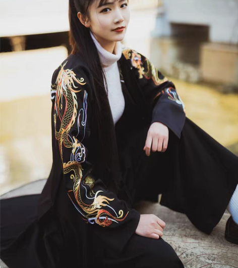 包邮[只出不换]如梦霓裳汉服 聆渊 直裰 ...