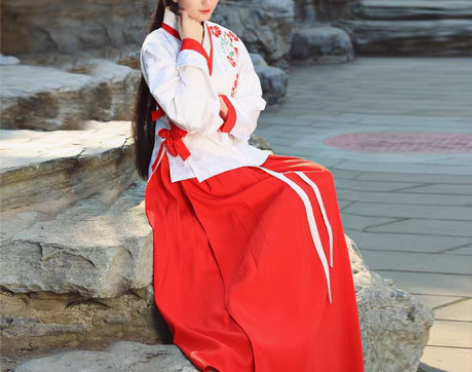 转卖[如梦霓裳]汉服女装 袄裙[醉花阴(十...