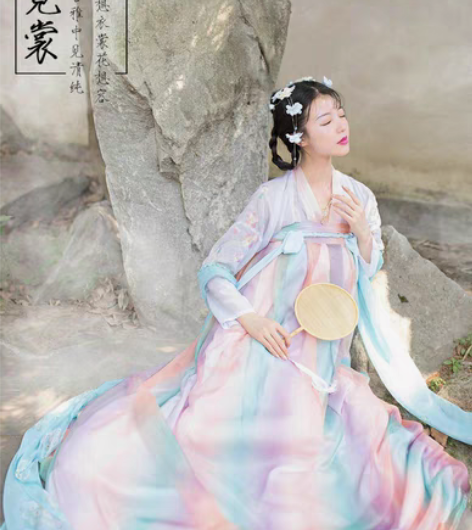 转卖如梦霓裳汉服夏季女齐胸襦裙[拂霓裳]廿...