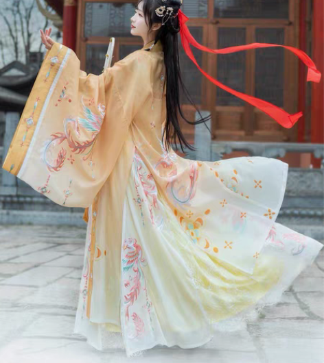 【凤熙二】如梦霓裳原创唐制汉服女凤凰重工大...