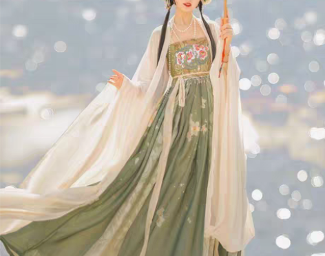 全新,茗月萱家原创汉服,可讲价,全新,大袖...