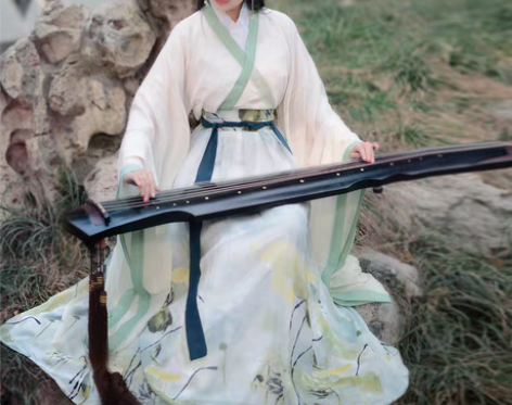 转卖如梦霓裳魏晋风春款汉服女装日常交领齐腰...