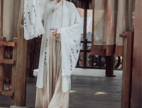 华姿仪赏星辰 原创设计男装汉服广袖交领一片...
