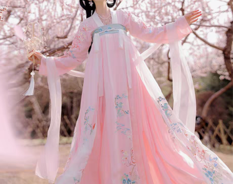 转卖汉服女正品原创中国风重工刺绣超仙气飘逸...