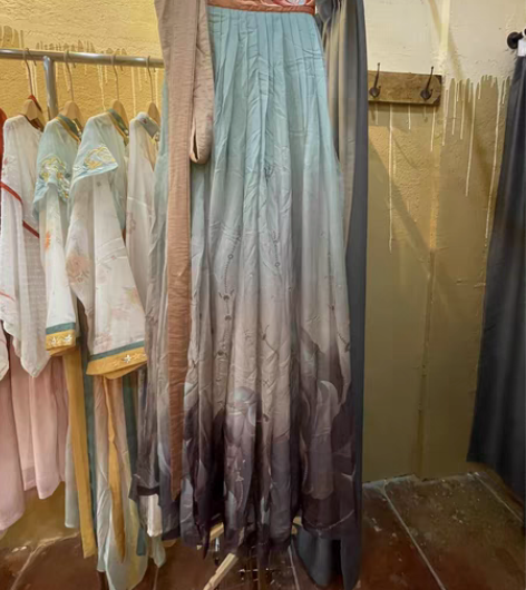 包邮都城南庄 顾卿颜/下裙/汉服南北朝晋制...