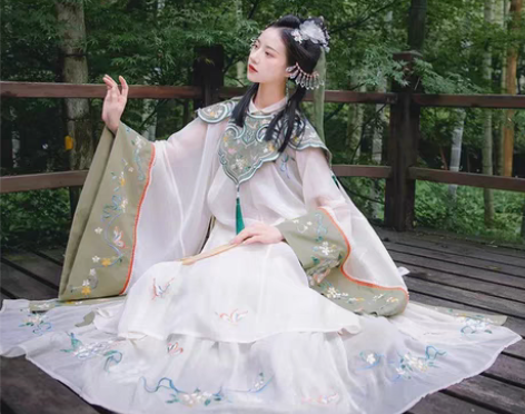 包邮不泊汉服上衣 紫阳立领斜襟全新长衫L带...