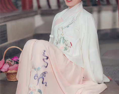 转卖都城南庄汉服女豆蔻秋季原创新品非古装齐...