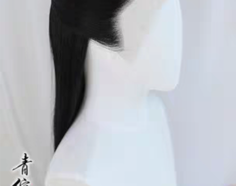 转卖清绾家,古装男士假发套手钩美人尖古风汉...