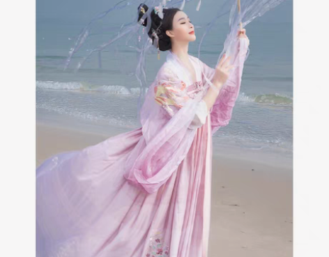 【出】五五年汉服  凤归云三件套 全新未试...