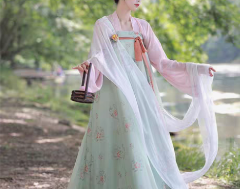 包邮【租】五五年原创汉服【清瑶】魏晋南北朝...