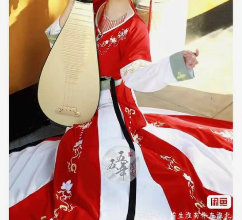 包邮[红鸾翊.墨染妆 ]五五年原创汉服女坦...