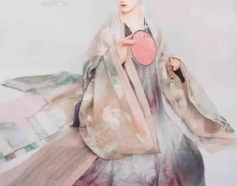 汉服出租 司南阁长生殿M码 正 齐胸大袖披...